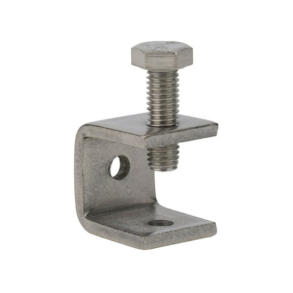 4X Stainless Steel C Clamps Clamp For Mounting U Clamps Small Desk Clamp