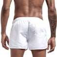 thumbnail image 3 of Men's Swim Trunks 5 Inch Inseam Quick Dry Bathing Suit for Men with Mesh Lining Pockets Mens Swimming Beach Shorts, 3 of 3
