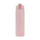 thumbnail image 1 of Botella de agua de acero inoxidable de doble pared, 750 ml, reutilizable, portátil, resistente, con , aislada al vacío, para viajes, coches, Rosa, 1 of 9