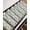 Bronze, variant on Botanical Flowers Stair Treads for Wooden Steps Indoor Runner Rug Carpet, Vintage Rustic White Floral Leaves 4 Pieces Peel and Stick Staircase Step Treads Covers Washable Throw Door Mats, 30"x8"