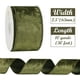 thumbnail image 4 of HUIHUANG Cinta de terciopelo con alambre verde oliva de 2-1/2 pulgadas, cinta de alambre de terciopelo verde para árbol de Navidad, lazos grandes, coronas, envoltura de regalos, guirnalda, decoración, 4 of 4