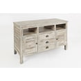 thumbnail image 2 of Jofran Artisan's Craft Rustic Farmhouse Distressed Acacia Media Console 50", 2 of 8