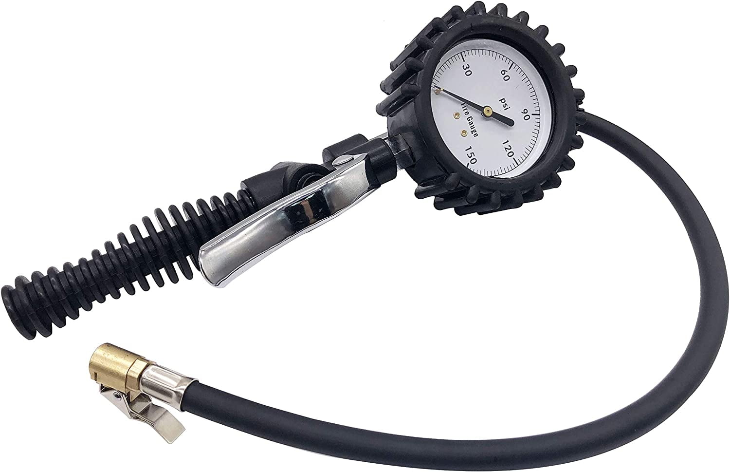 Alla Lighting High Performance Tire Pressure Gauge 100 PSI, Large