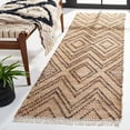 thumbnail image 2 of SAFAVIEH Natural Fiber Talbot Geometric Runner Rug, Black/Natural, 2'3" x 8', 2 of 8
