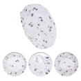 thumbnail image 3 of Unique Bargains Fish Single Layer Shower Cap 5 Pcs Purple, White, 3 of 5