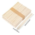 GAHZENB Cake Mould Wood Sticks for Crafting,Unfinis hed Natural