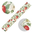 thumbnail image 5 of Yayeee Table Runner 70 inches Long Home Kitchen Dinning Party Decoration, Beige Apple Pattern, 5 of 7