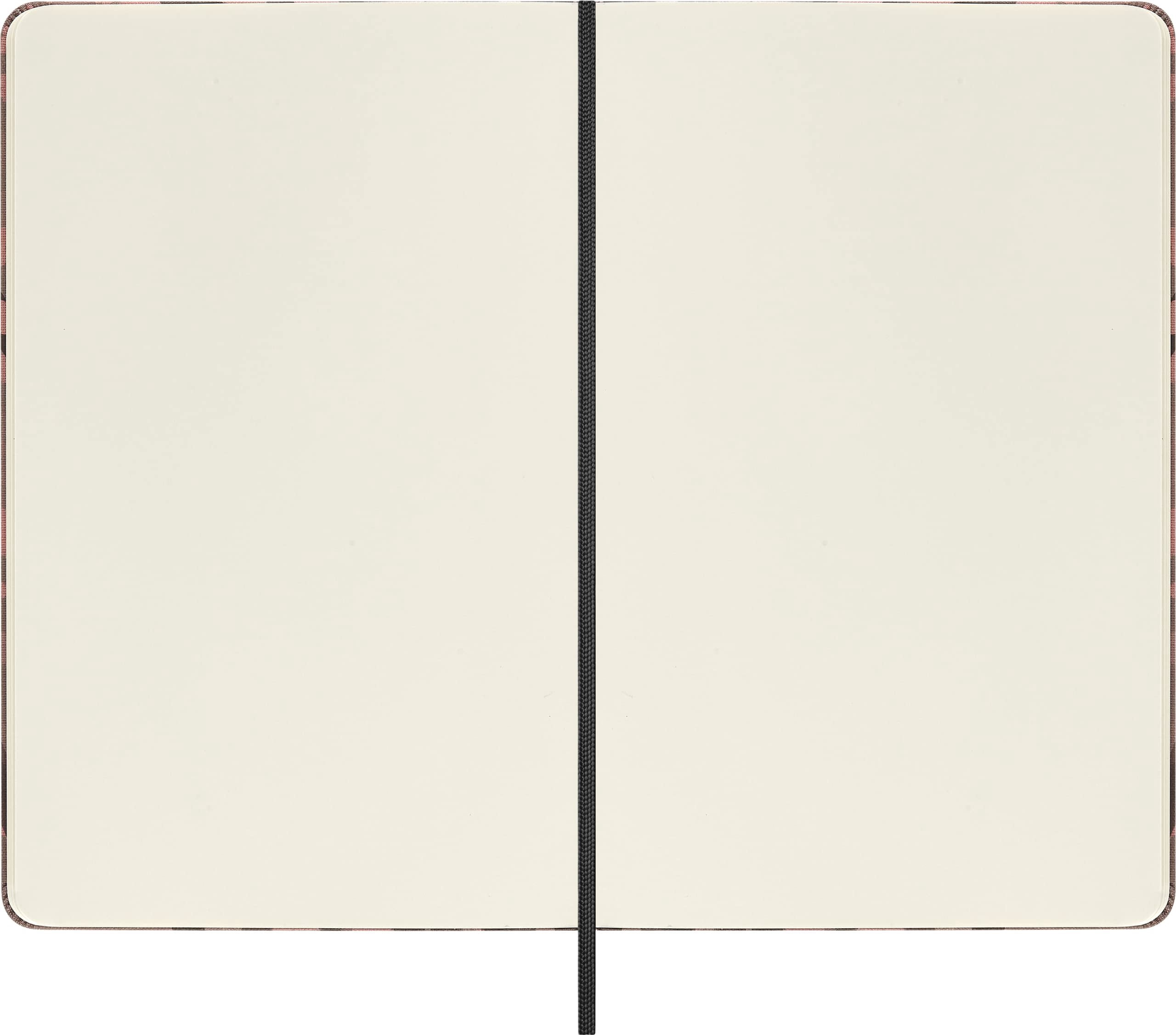 Moleskine Limited Edition Sakura Creative Set, Notebook and Pencils, Hard Cover, Large 5" x 8.25", Plain/Blank, Floral, 176 Pages