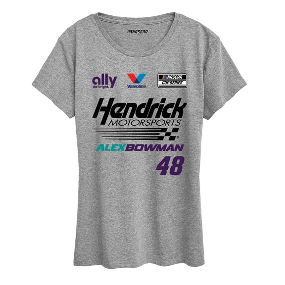 NASCAR - Hendrick Motorsports Alex Bowman Jersey - Women's Short Sleeve Graphic T-Shirt