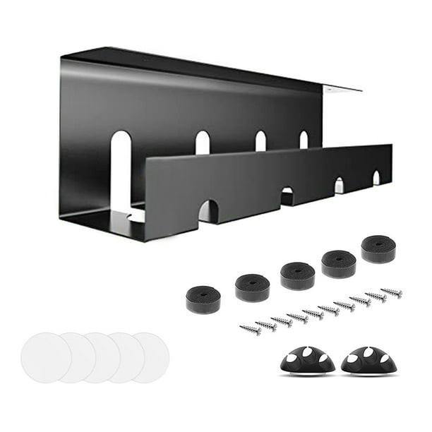 Raceway Under Desk Storage Cable Management Tray Cord Wire Organizer