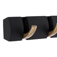 thumbnail image 5 of perchero flip 5 ganchos negro/oro, 5 of 5