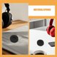 thumbnail image 3 of EXHUMKY 10Ud Cobertores De Espuma Para Orejeras De Auriculares Accesorios Duraderos Y Negros, 3 of 6