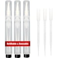 thumbnail image 1 of URGINO 6ml Upgraded Real Refillable Cuticle Oil Pen, Reusable Empty Nail Oil Applicator with Press Button for Dispense,, 1 of 3