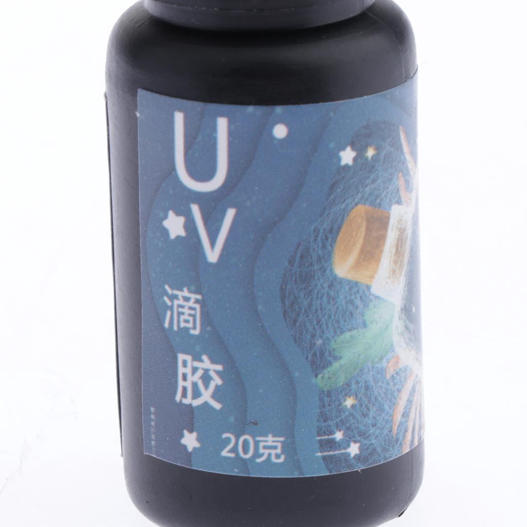 FVDPWYE (5+5+1g) DIY UV Resin Hard Glue For Crystal Epoxy Crafts Casting Shaping