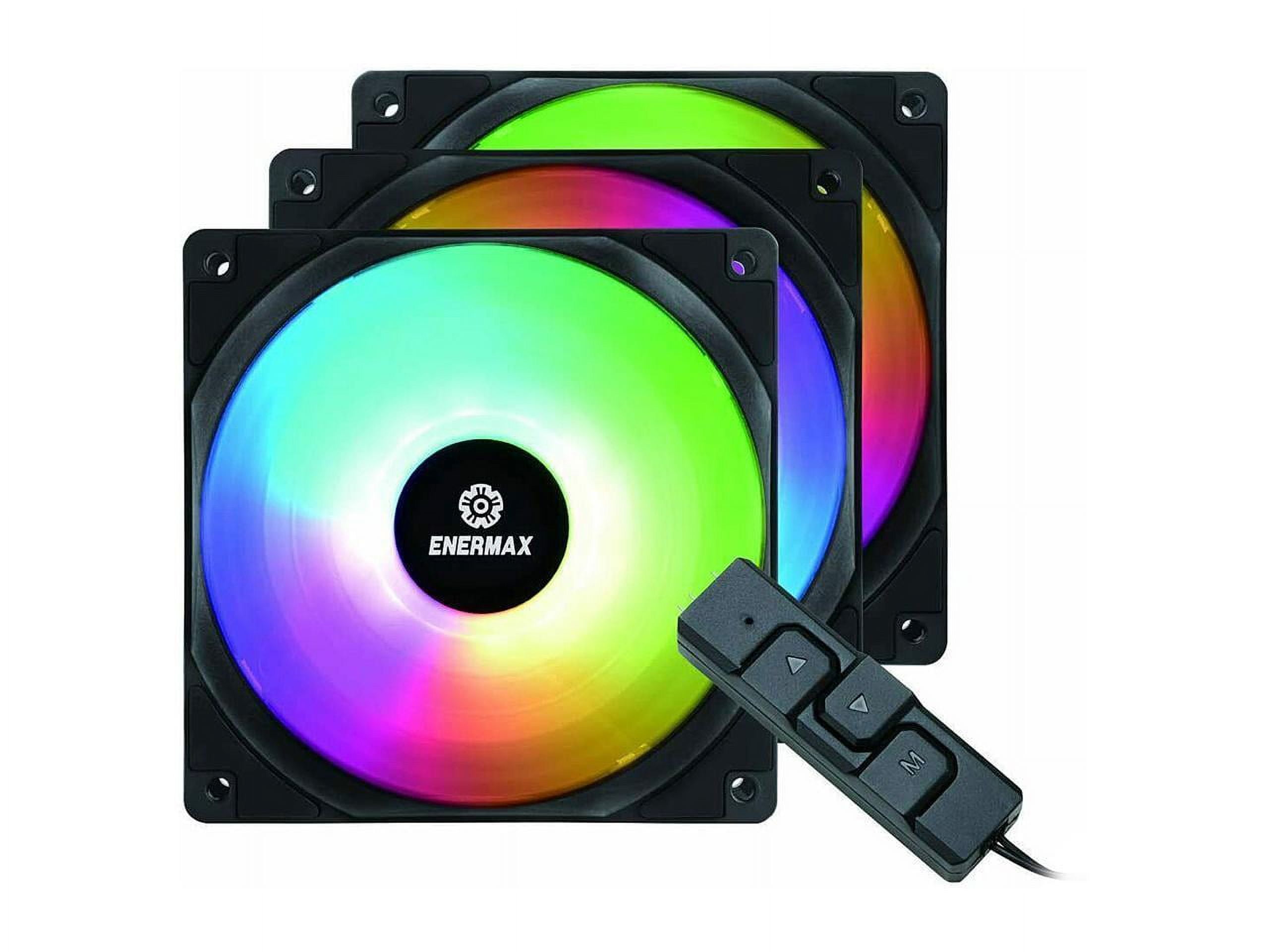 Enermax HF120 RGB PWM 120mm Case Fan, Addressable RGB Sync