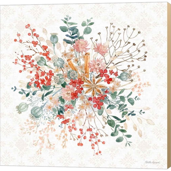 Great Art Now Festive Season II by Beth Grove, Canvas Wall Art, 12W x 12H