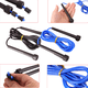 thumbnail image 3 of Paquete de 8 cuerdas de saltar de PVC ajustables para ejercicios cardiovasculares: regalo de Navidad: excelente cuerda de saltar para hacer ejercicio, 3 of 5