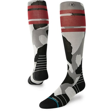 Stance Sargent Snow Socks Black in size US 9 - 13