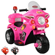 thumbnail image 1 of Moto Montable Eléctrica para Niños con Luces y Sonido Bateria Recargable de 6v - Rosa, 1 of 7