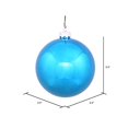 thumbnail image 5 of Vickerman N590612DSV Boule Ornement Résistant aux UV et Incassable, 2,4 Po. - 24 par Sac, 5 of 5