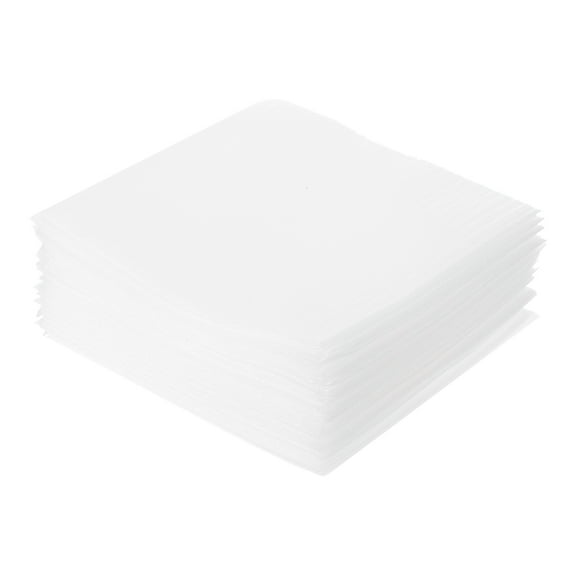 Uxcell Foam Packing Pouches 50 Pack 9'' x 9'' Wrap Bubble Pouches Cushion Foam Packing Supplies Packing sleeves White