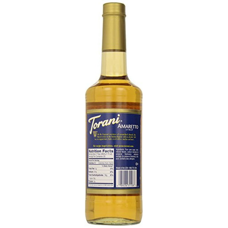 Torani Amaretto Syrup 750 ML staurantStore, 44 OFF