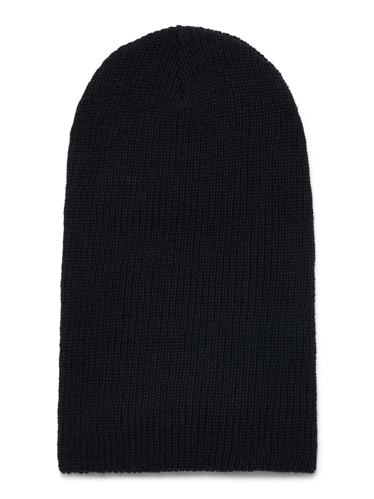 Ozark Trail Men's Convertible Beanie, Black Soot
