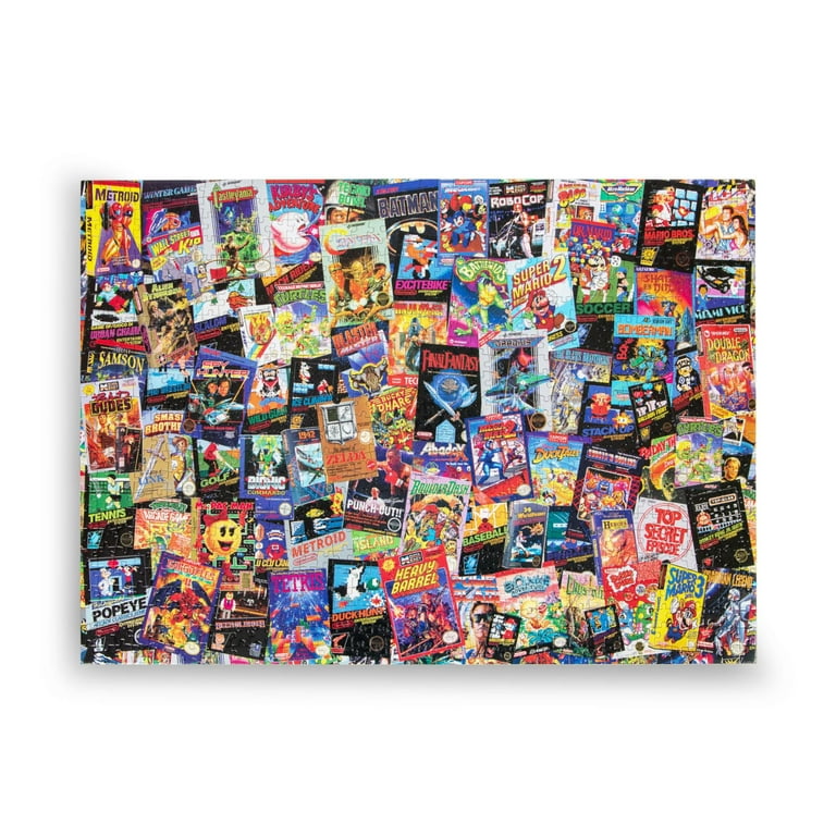8-Bit Armageddon Retro Video Game Puzzle | 1000 Piece Jigsaw