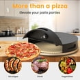 thumbnail image 2 of Dwellcozy Pizza Oven Outdoor Portable, 13 Inch Outdoor Pizza Oven Countertop, 2 of 7