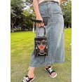 thumbnail image 4 of Bolso de mano tipo cartera de cuero con asa superior, personalizado, en 3D, para mujer, bandolera de hombro, 4 of 5