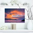 thumbnail image 1 of Bright Panoramic Sunset Over Sea - Extra Large Wall Art Landscape, 1 of 3