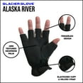 thumbnail image 3 of Glacier Outdoor Alaska River Series Fingerless Windproof Non-Slip Fishing Gloves Realtree EDGE L, 3 of 6