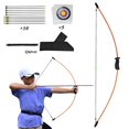 thumbnail image 1 of Runzkzy Beginner Teenagers Hunting and Shooting Bow Arrow Crossbow Target Suction Cup Package Teenagers Small Bow Package, 1 of 11