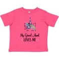 thumbnail image 3 of Inktastic My Great Aunt Loves Me Unicorn Niece Girls Toddler T-Shirt, 3 of 5