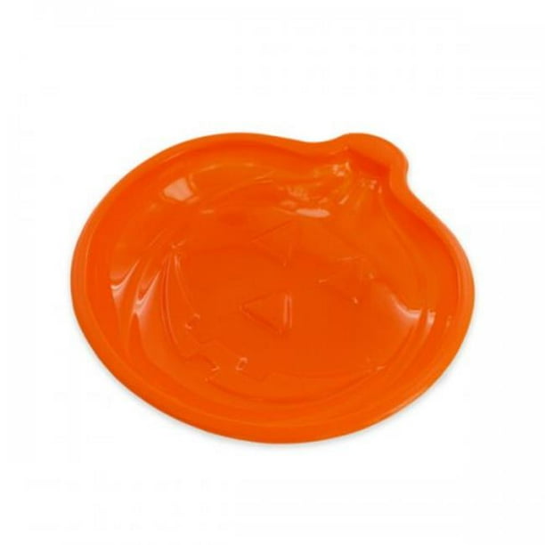 Bulk Buys SA407 Halloween Plat de Bonbons à la Citrouille&44; Orange