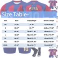 thumbnail image 2 of GZSL 2324 Barcelona Home Football Training Kit, Number # 8 Soccer Jerseys & Tops, Colorful Short-Sleeve Adult Football Jersey with Gold Lettering Three-Piece Set/XL, 2 of 6