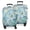 Blue Paisley And, variant on Blue Paisley and Floral Pattern Luggage Cover Fashion Suitcase Cover Baggage Covers Fit 25-28 Inch Luggage (Go Travel)