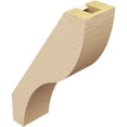 thumbnail image 5 of Ekena Millwork 3"W x 8"D x 12"H Geneva Rough Cedar Woodgrain TimberThane Knee Brace, Primed, 5 of 6