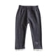 thumbnail image 2 of Cowsor Baby Girl Pants Toddler Girl Solid Ribbed Pants with Trim Newborn Cotton Leggings Infant Jogger Pants, 2 of 6