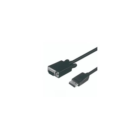 UPC: 0784090038555 | VisionTek 901216 DisplayPort to VGA 6ft.(2 Meter) Cable (M/M)