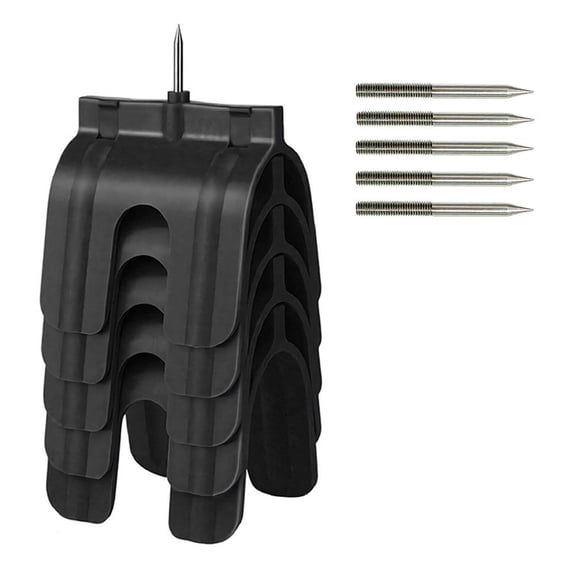 5 Packs Outlet Marker for Drywall Installation, Drywall Marking Tool for Electrical Outlets, Drywall Outlet Markers with Metal Tip for Single Gang Outlets Box Wire Protection