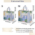 thumbnail image 2 of FORMRS Womens Corduroy Tote Bag Crossbody Shoulder Handbag with Pocket, Seaside Boat, 2 of 7
