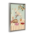 thumbnail image 3 of Stupell Industries Breakfast With Cockatiel Bird Gray Framed Floater Canvas Wall Art design by Florentina Dolci, 31 x 21, 3 of 9