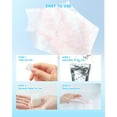 thumbnail image 3 of 100 PCS Compressed Towels Disposable Washcloths Compressed Towel tablets Portable Compressed paper Towels Thicken the Towel Suitable for Outdoor Camping at home, 3 of 7