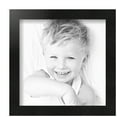 thumbnail image 2 of ArtToFrames 9" x 9" Woodgrain Black Shadowbox 1.5 inch Tall Picture Frame, 9x9 inch Black Wood Poster Frame (WOM-5139),  Pack, 2 of 7