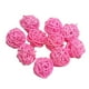 thumbnail image 2 of 10 bolas de mimbre para loros, juguetes de ratán, pájaros, enredaderas, accesorios para mesas, bodas y fiestas. rosado, 2 of 6
