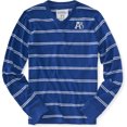 thumbnail image 1 of Camiseta gráfica Aeropostale con cuello en V para hombre azul mediana, 1 of 1