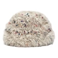 thumbnail image 2 of SYMOID Womens Fuzzy Bucket Hat - Speckled Plush Winter Beanie, Stretchy Knit Cap for Cold Weather, Khaki Hats,Size Free Size, 2 of 6