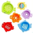 thumbnail image 1 of Juguetes apilables para el baño para niños, tazas y vasos para contar, juguete para aprender a contar, torre educativa para bebés, 1 of 8