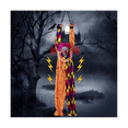 thumbnail image 5 of 5.6 Ft Halloween Hanging Animated Talking & Shaking Scary Clown with Chain, Touch Activated for Decor, 5 of 5